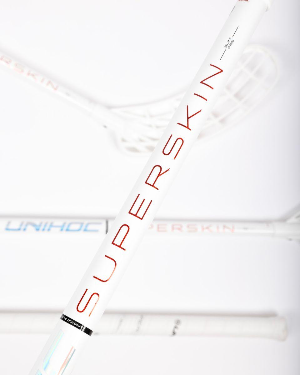 Unihoc - Unilite Superskin Slim 29 Röd/Vit